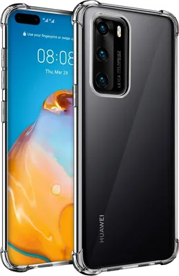 Obrázok produktu pre Puzdro pre Huawei P40 Protective Cover Anti Shock Puzdro na mobilný telefón Transparent Cover