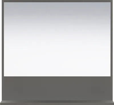 Image de CALICOSY - Miroir mural avec 1 tablette L80 cm - PUREBLISS