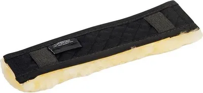 Zdjęcie produktu dla Harry's Horse Merino Wool Noseband Protector Black Czarny Jeden rozmiar