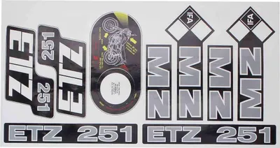 Produktbild von Aufkleber Mz Etz 251 Grosse Graue Katze-P