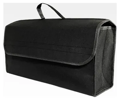 Produktbild von Kofferraumtasche Organizer 50x15x27,5cm Aufbewahrungstasche Schwarz