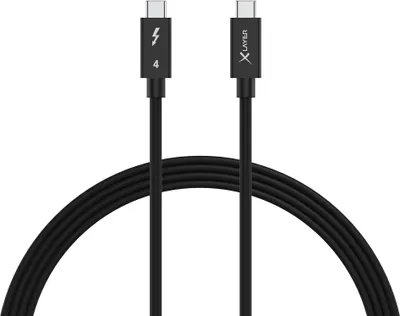 Produktbild von Xlayer USB-C Thunderbolt 4 Black 1 m