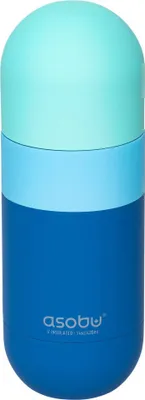 Zdjęcie produktu dla Asobu Orb Bottle Pastel Blau, 0,46 l
