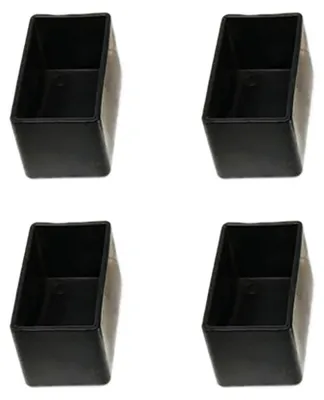 Produktbild von Stuhlbeinstopper Antirutsch - 8 Stück - Rechteckig - Schutzkappen für Stuhlbeine - Fußbodenschutz - Hochwertiges PVC - Stuhlprotektoren