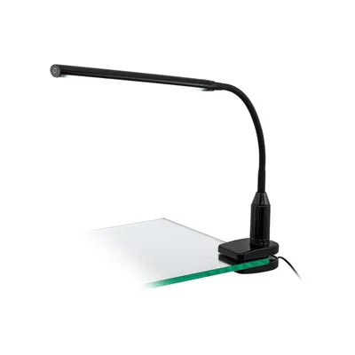Image de Eglo 96437 LAROA LED Lampe à pince 4,2W 450x65mm noir 4-step dimming blanc neutre dimmable