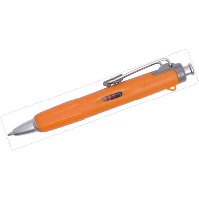 Produktbild von TOMBOW Druckkugelschreiber "AirPress Pen" orange/silber