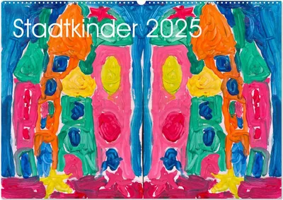 Produktbild von Stadtkinder (Wandkalender 2025 DIN A2 quer), CALVENDO Monatskalender