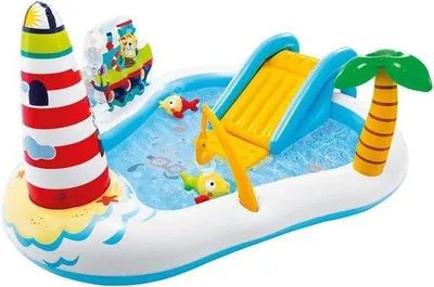 Produktbild von Kinderfischschwimmbecken mit Luftblasenfunktion