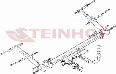 Produktbild von Z547637 Anhängerkupplung passend für RENAULT Clio IV 2013-08/2016 starr