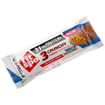 Obrázok produktu pre Fit Spo Power | 3 Choco Crunchy Bar - 31 % bielkovn