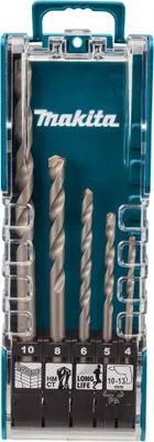 Produktbild von Makita Steinbohrer Set Beton/Stein - 5 teilig