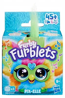 Produktbild von Interaktive Plüschfigur Furby Furblets Pixelle Hasbro 45 Gaming-Geräusche