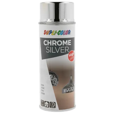 Produktbild von Dupli-Color Chrome, Silber, Sprühfarbe, Pulver, 400 ml, 1 Stück(e)