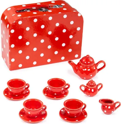 Immagine prodotto di Tee Force in porcellana Bigjigs nella Buurtcase, 12dlg.