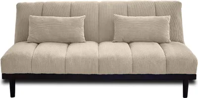 Produktbild von Best Möbel Samarra - 2-Sitzer Schlafsofa Klappsofa - Cord , Beige