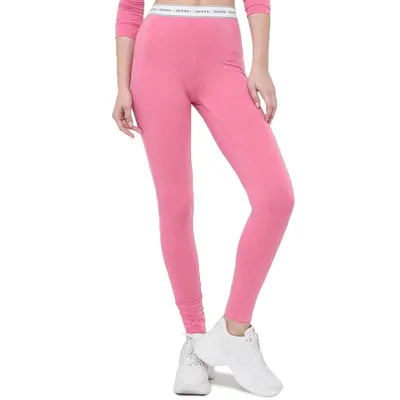 Obrázek produktu pro Dámské růžové legíny GUESS - O2BB00-KBBU1