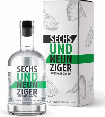 Produktbild von Sechsundneunziger Gin 0,5l