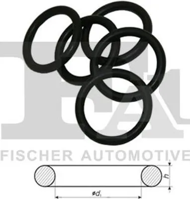 Produktbild von 10x FA1 Dichtring Ölablaßschraube Dichtring 602.990.010 für OPEL Corsa D Schrägheck (S07) 2mm NBR (Nitril-Butadien-Kautschuk) 18mm