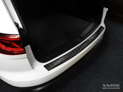 Zdjęcie produktu dla Osłona krawędzi bagażnika VW Touareg 2018- (ciemna, matowa)