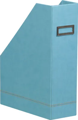 Produktbild von Rhodia Rhodiarama Stehsammler aus Kunstleder, 10x25x31cm - Türkis 318837C