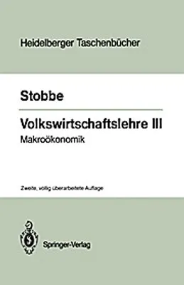 Obrázok produktu pre Volkswirtschaftslehre III