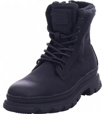 Produktbild von Tom Tailor  Herrenschuhe Stiefel Schnürer Schwarz Freizeit, Schuhgröße:41 EU
