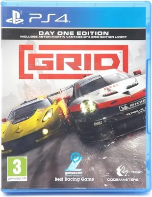 Produktbild von Codemasters GRID, PlayStation 4, Multiplayer-Modus, E (Jeder), Physische Medien