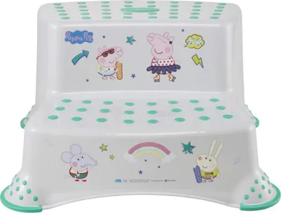 Produktbild von keeeper Peppa Pig Zweistufiger Tritthocker mit Anti-Rutsch-Funktion Schemel