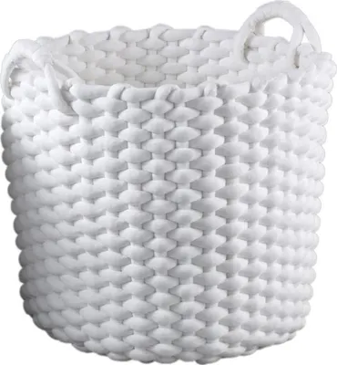 Produktbild von PTMD Korb Oliver - Weiß - 40 x 44 cm