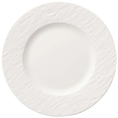 Zdjęcie produktu dla Villeroy & Boch Frühstücksteller Manufacture Rock blanc Vorteilsset 4 x Art. Nr. und Geschenk + Spende
