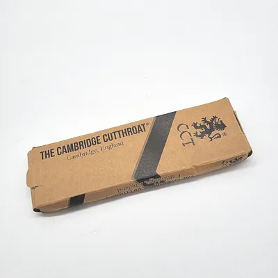 Immagine prodotto di Il rasoio da barbiere Cambridge Cut Throat ß¢¢ per una rasatura impeccabile