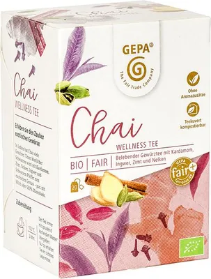 Produktbild von Gepa Chai Wellness 34g