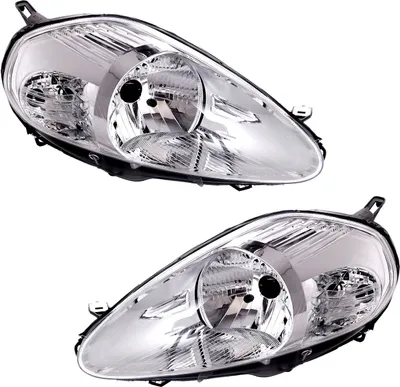 Produktbild von TYC Scheinwerfer Set für Fiat Grande Punto 199 2005-2008 H4 Halogen elektr LWR