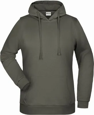 Produktbild von Promo Hoody Lady Klassisches Kapuzensweat dark-grey, Gr. L