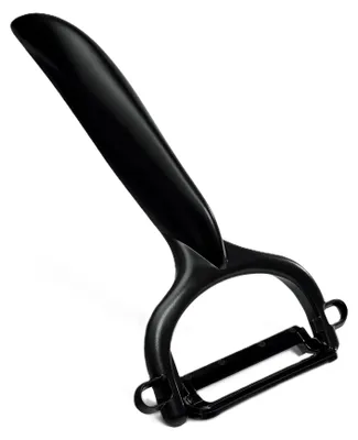 Produktbild von Kyocera Sparschäler Schwarz | zweischneidige Klinge: 4 cm | extra scharfer Schäl