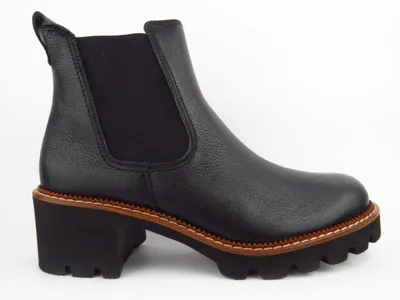 Produktbild von Paul Green Major Calf black Chelsea Stiefelette Schwarz : 39