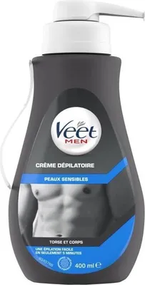 Zdjęcie produktu dla Veet, Krem do skóry wrażliwej dla mężczyzn, 400 ml