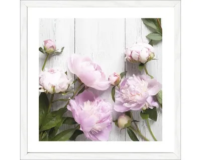 Produktbild von Gerahmtes Bild Vintage Flowers 33x33 cm