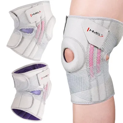 Produktbild von Ko1505 Hellgrau Kniegelenksbandage Hms