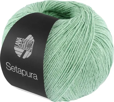 Produktbild von Lana Grossa - Setapura 0030 weißgrün