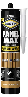 Productafbeelding van KITVERF Dichtingskit 'PANELMAX' Bostik, 425 gram - Kleur: wit