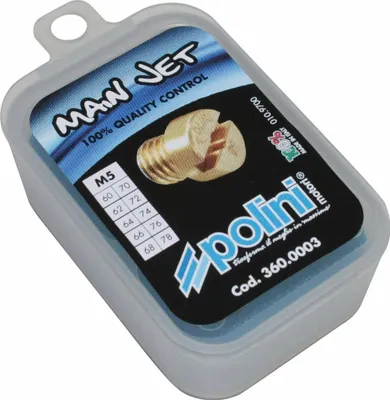 Obrázek produktu pro Vergaser Hauptdüsenset Polini 5mm für Dellorto Vergaser 60-78