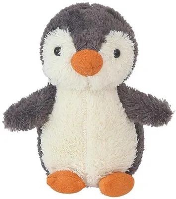 Produktbild von Penguin-Teddybär – Plüschtier – 23 cm – Grauer Kuscheltier mit Kapuze