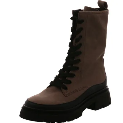Zdjęcie produktu dla Gabor Shoes biker boot - szara skóra nubukowa Rozmiar: 41.5 Normal