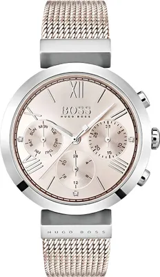 Produktbild von Hugo Boss Damenuhr Edelstahl silber