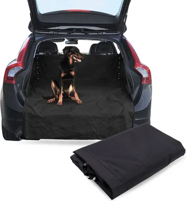 Produktbild von ProPlus Kofferaumschutzmatte schwarz 110 x 80 x 40 cm mit Ladekantenschutz
