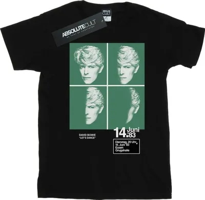 Image de David Bowie - "1983" T-shirt pour homme BI20986 (XXL) (Noir)