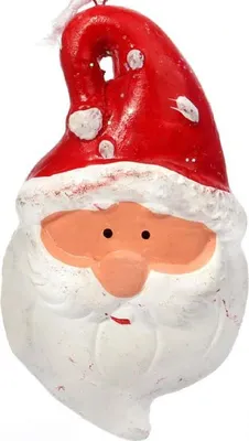 Zdjęcie produktu dla Mikołaj Figurka Ceramiczna Zawieszka 12,5 Cm Nr 6
