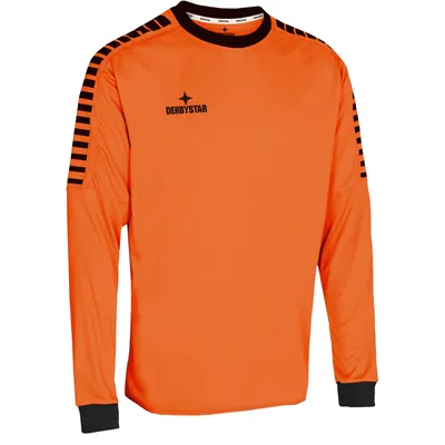 Image de Derbystar Hyper Maillot de gardien de but homme enfant orange noir taille XL