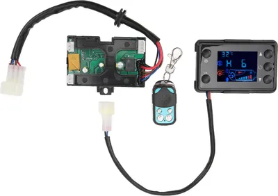 Image de 12 V 5 kW Chauffage de parking Moniteur LCD Disque de télécommande Carte mère pour air d'autobus Chauffage diesel